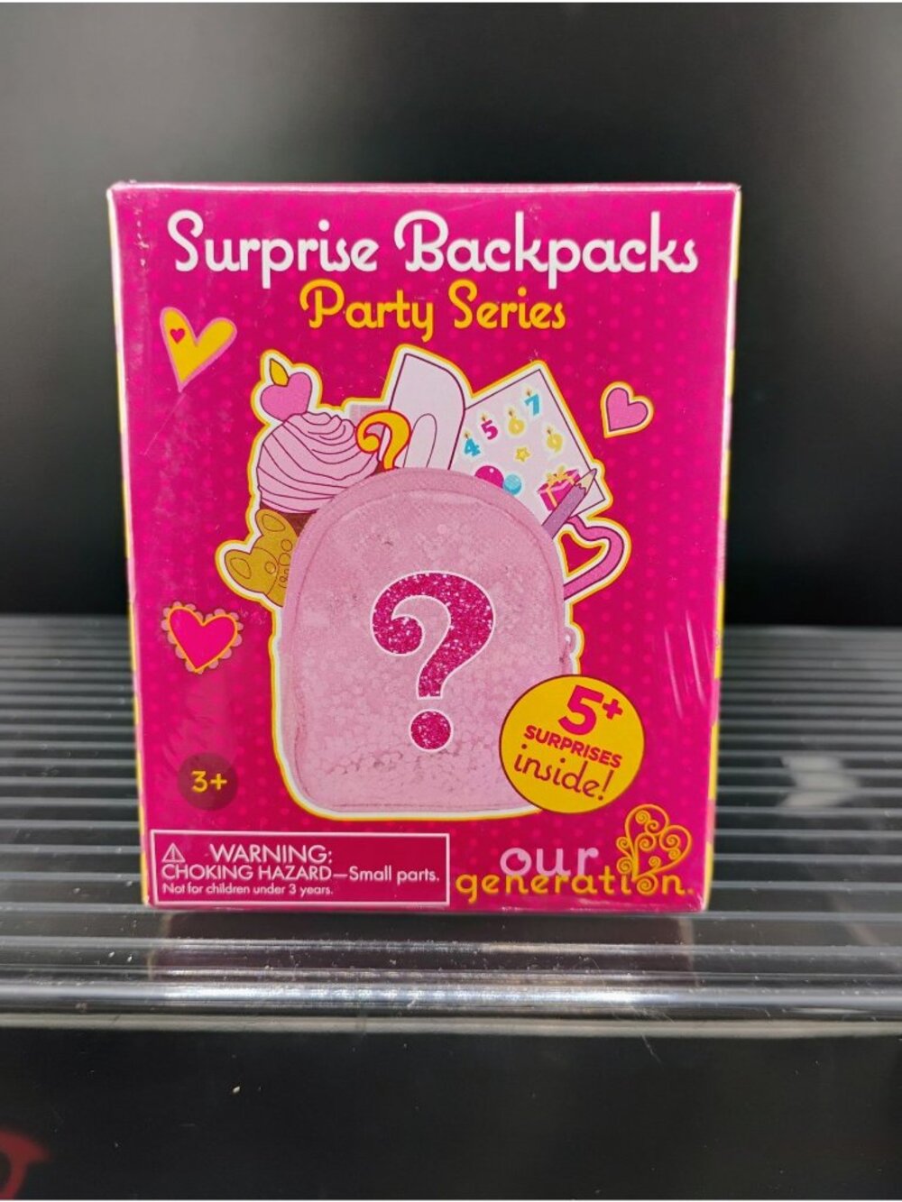 Our Generation Surprise Backpack Party Series Collectible Toy